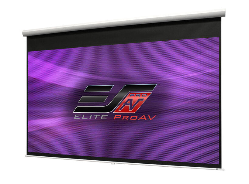 Elite ProAV Manual Grande® 2, 164" Diag. 16:10, Manual Pull-Down Projection Screen, Office / Home / Movie Theater / Presentation, M164NWX2-G