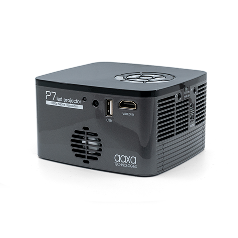 Aaxa Technologies P7 Battery Powered 1080P LED Pico Projector
