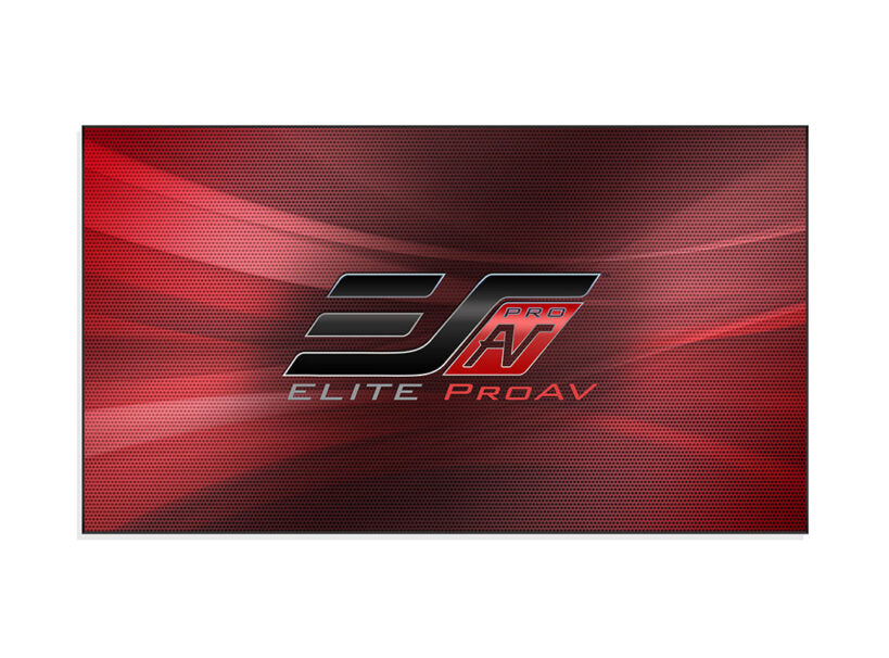 Elite ProAV Pro Fixed Frame Thin, 135" Diag. 16:9, CineWhite® EDGE FREE® Fixed Frame Projection Screen, PFT135WH2