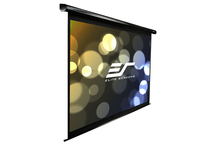 Elite Screens VMAX 2, 100" Diag. 16:9, Wall Ceiling Electric Motorized Drop Down HD Projection Projector Screen, VMAX100UWH2