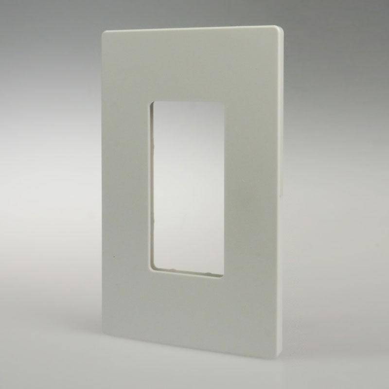 Draper Screwless Switch Cover Plate - White
