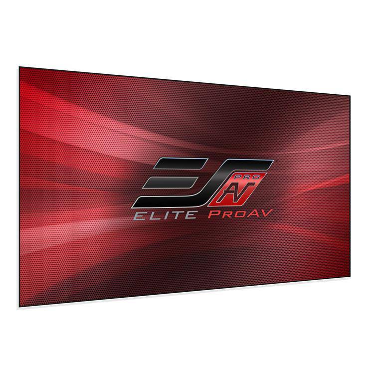 Elite ProAV Pro Fixed Frame Thin, 100" Diag. 16:9, CineWhite® EDGE FREE® Fixed Frame Projection Screen, PFT100WH2