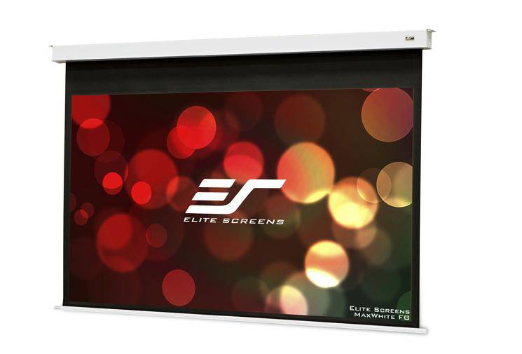 Elite Screens Evanesce B 100" Diag. 16:9: Recessed In-Ceiling Electric Motorized Projector Screen with Installation Kit: 8k/4K Ultra HD Ready Matte White Fiberglass Reinforced Projection Surface: EB100HW2-E12