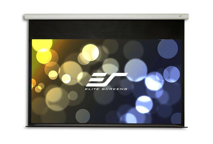 Elite Screens Spectrum 2, 100" Diag. 16:9, 12" Drop Down Electric Projection Projector Screen, SPM100H-E12