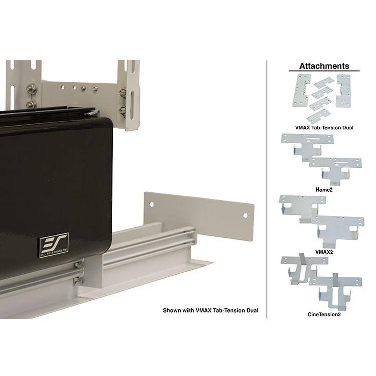 Elite Screens Universal Ceiling Trim Kit for Concealed Hidden In-ceiling Projector Screen Installation, ZCU2