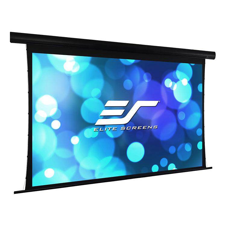 Elite Screens Yard Master Tension 120" Diag. 16:9, Electric Outdoor Tab-Tensioned DUAL Front Rear Projection Screen, OMS120HT-ELECTRODUAL