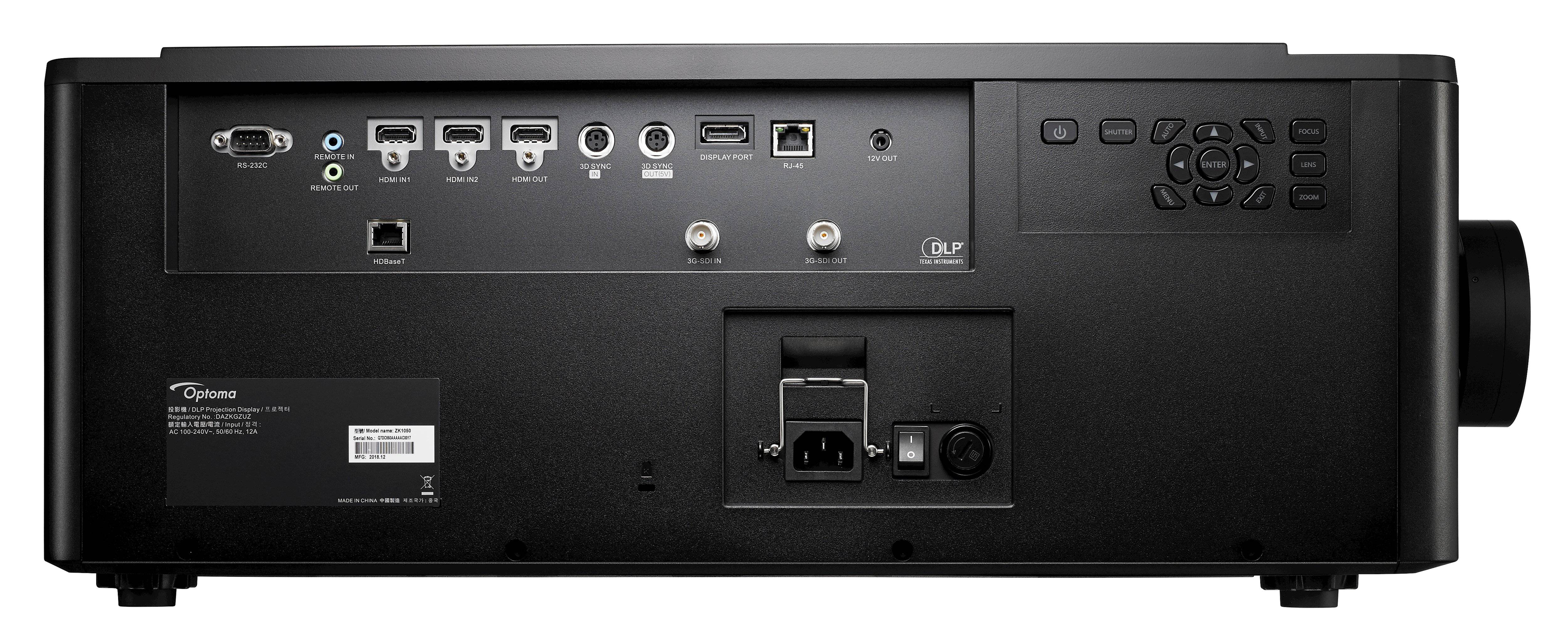 Optoma lanza los emblemáticos proyectores láser 4K UHD DuraCore MultiColor  de alto brillo: ZK1050 y ZK750