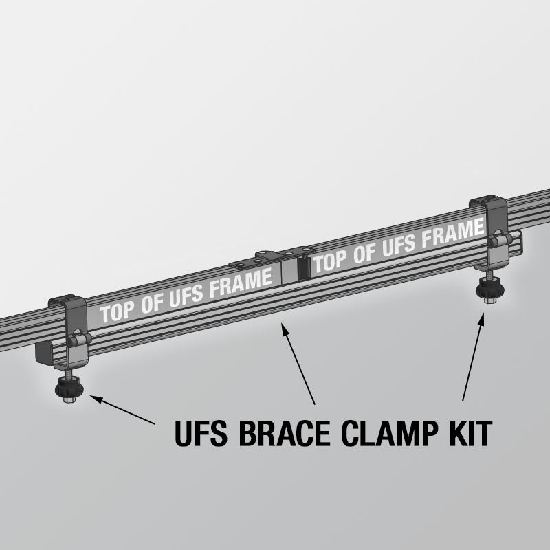 Draper UFS Brace Clamp Kit, Aluminum